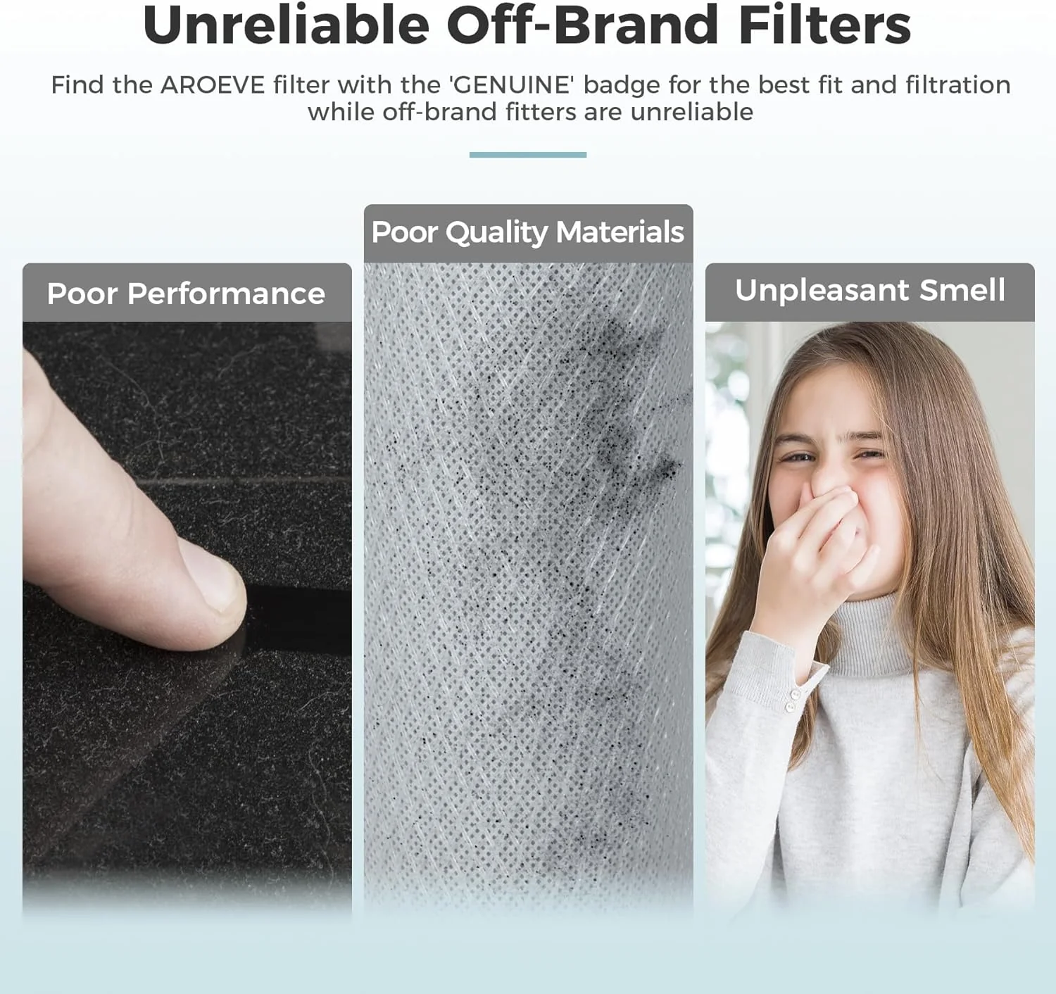AROEVE Air Filter Replacement | MKD05- Pet Dander Version(2 Packs) - Image 5